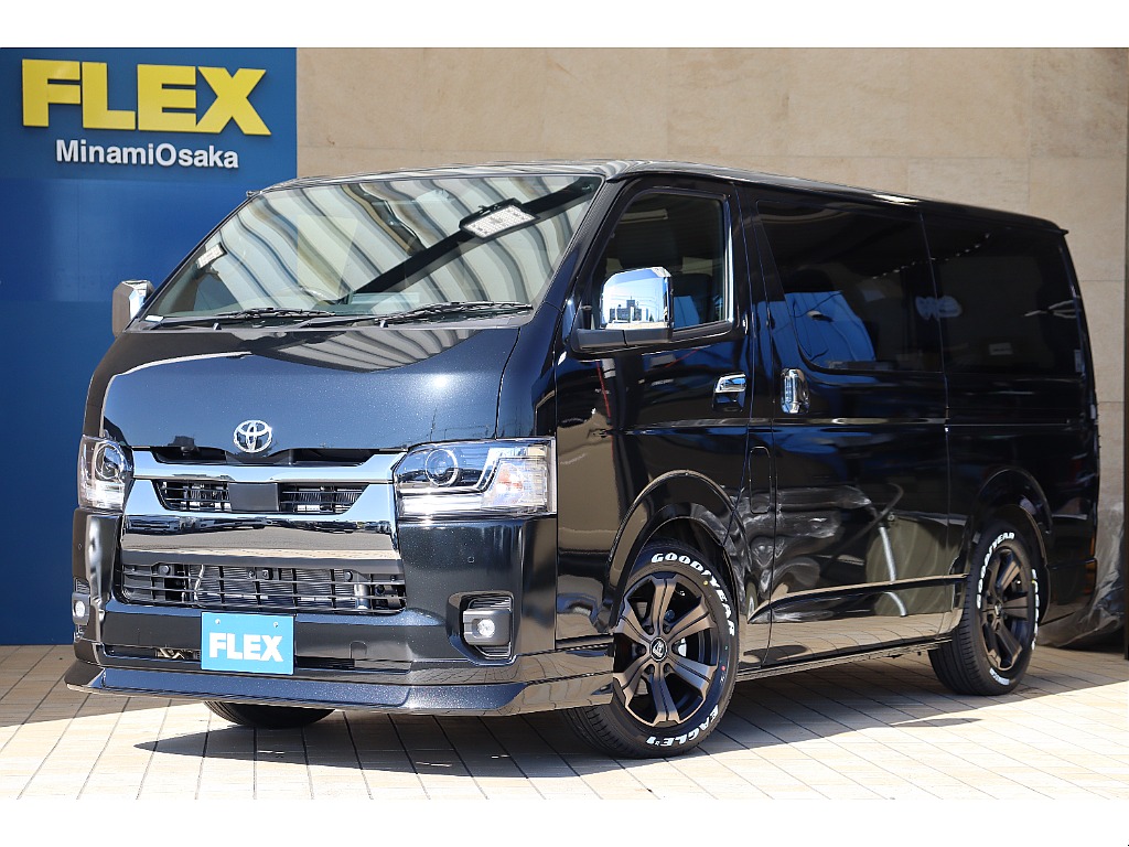 トヨタ ハイエース　ダークプライムⅡ 2023年式 総額596.1万円】トヨタ ハイエースバン 2.8 スーパーGL ダークプライム